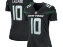 Allen Lazard New York Jets Nike Women's Alternate Game Jersey - Stealth Black