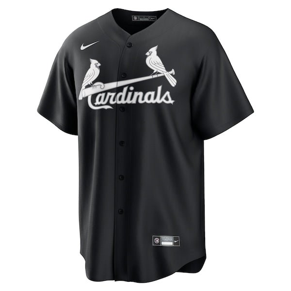 St. Louis Cardinals Nike Official Replica Jersey - Black/White