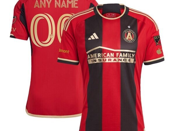 Atlanta United FC adidas 2024 The 17s' Kit Authentic Custom Jersey - Black
