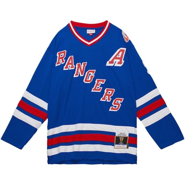 Adam Graves New York Rangers 1993/94 Blue Line Player Jersey - Royal