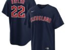 Josh Naylor Cleveland Guardians Nike Alternate Replica Jersey - Navy/White