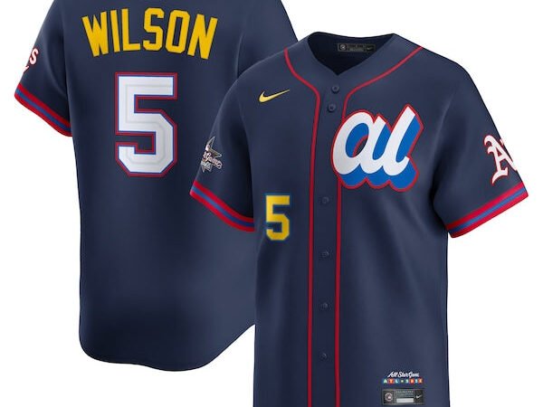 Jacob Wilson American League Nike 2025 All-Star Edition Limited Player Jersey - Navy