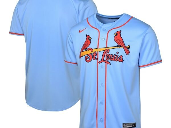 St. Louis Cardinals Nike Youth Alternate Limited Jersey - Light Blue