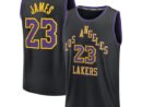 LeBron James Los Angeles Lakers  2025/26 City Edition Fast Break Jersey - Black
