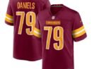 Braeden Daniels Washington Commanders Nike Team Game Jersey - Burgundy
