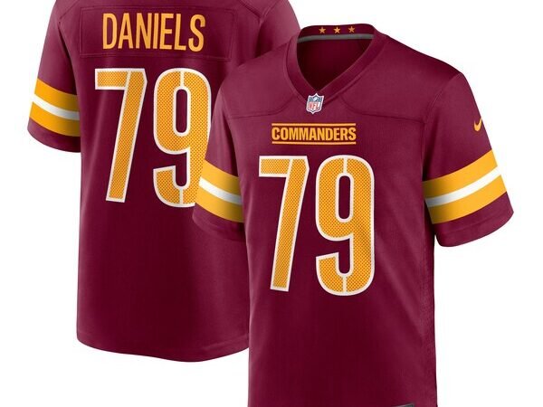 Braeden Daniels Washington Commanders Nike Team Game Jersey - Burgundy