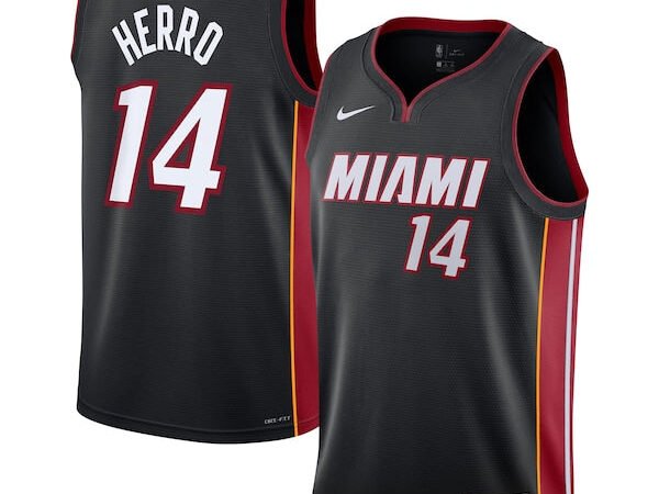 Tyler Herro Miami Heat Nike Youth Swingman Jersey - Icon Edition - Black
