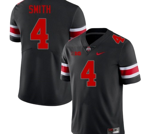 Jeremiah Smith Ohio State Buckeyes #4 Limited Jersey - Black