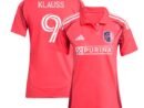 João Klauss St. Louis City SC adidas Women's 2025 Forever CITY Red Replica Player Jersey - Red