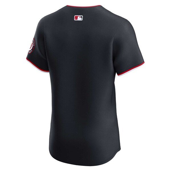 Washington Nationals Nike Alternate Vapor Premier Elite Patch Jersey - Navy