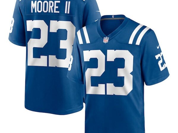 Kenny Moore II Indianapolis Colts Nike Game Jersey - Royal
