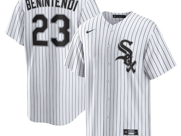 Andrew Benintendi Chicago White Sox Nike Home Official Player Jersey - White/Black