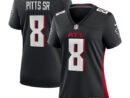 Kyle Pitts Sr. Atlanta Falcons Nike Women's  Game Jersey -  Black