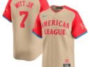 Bobby Witt Jr. American League Nike 2024 MLB All-Star Game Limited Player Jersey - Cream