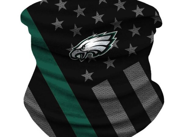 PHILADELPHIA EAGLES & AMERICAN FLAG FACE MASK BANDANAS