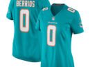 Braxton Berrios Miami Dolphins Nike Women's Game Jersey - Aqua