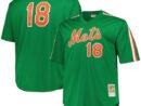 Darryl Strawberry New York Mets 1988 Cooperstown Collection Mesh Pullover Jersey - Green