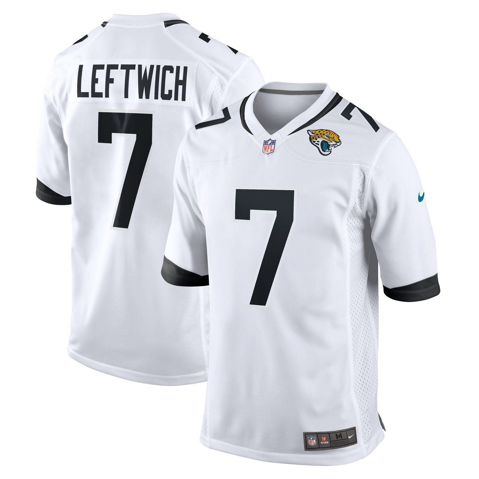 Byron Leftwich Jacksonville Jaguars Nike Retired Player Game Jersey - Teal/White