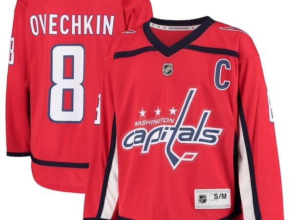 Alexander Ovechkin Washington Capitals Youth Home Replica Player Jersey - Red