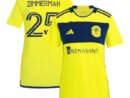 Walker Zimmerman Nashville SC adidas Women's 2024 The 615 Kit Replica Player Jersey - Yellow