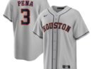 Jeremy Peña Houston Astros Nike  Replica Player Jersey - Gray/White