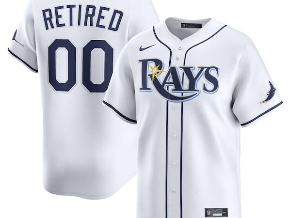 Tampa Bay Rays Nike Home Limited Pick-A-Player Retired Roster Jersey - White