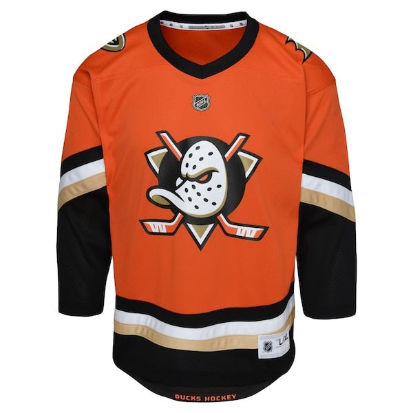 Anaheim Ducks Outerstuff Preschool Home Replica Jersey - Orange