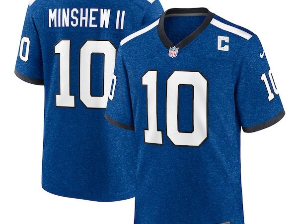 Gardner Minshew Indianapolis Colts Nike Indiana Nights Alternate Game Jersey - Royal