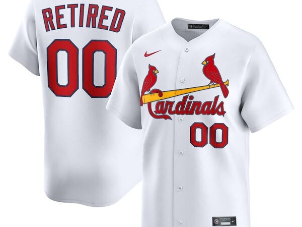 St. Louis Cardinals Nike Home Limited Pick-A-Player Retired Roster Jersey - White