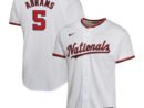 CJ Abrams Washington Nationals Nike Youth Home Game Player Jersey - White