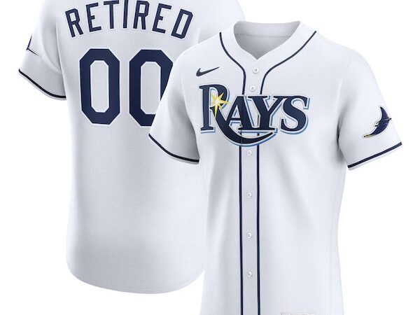 Tampa Bay Rays Nike  Home Elite Pick-A-Player Retired Roster Jersey - White