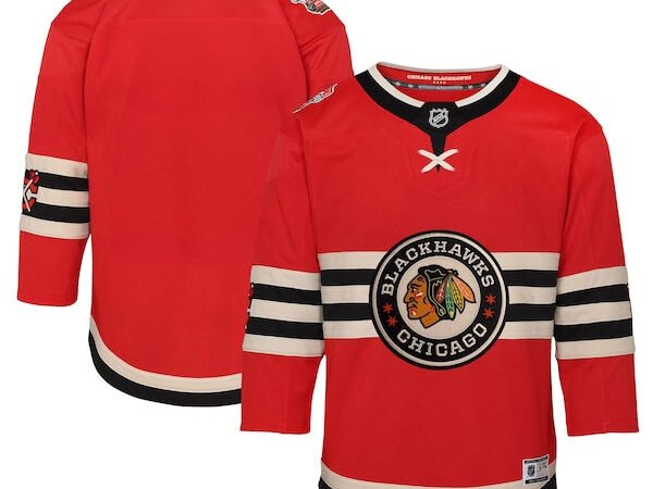 Chicago Blackhawks Preschool 2025 NHL Winter Classic Premier Jersey - Red
