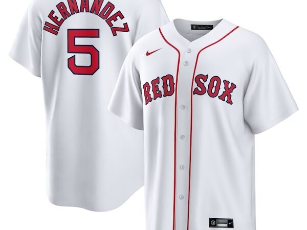 Enrique Hernandez Boston Red Sox Nike Home Official Replica Player Jersey - White
