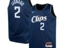 Kawhi Leonard LA Clippers Nike Youth  Swingman Replica Jersey - City Edition - Navy