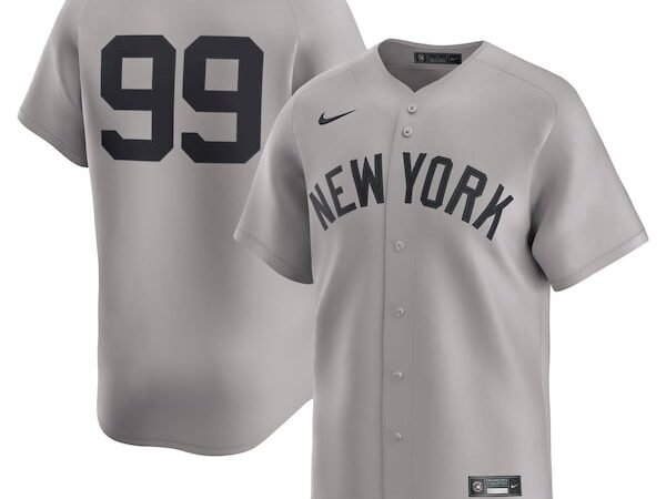 Aaron Judge New York Yankees Nike Road Limited Player Jersey - Gray