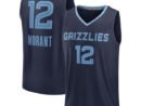 Ja Morant Memphis Grizzlies  Youth Fast Break Replica Player Jersey - Icon Edition - Navy