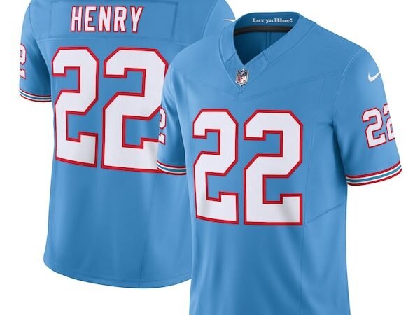 Derrick Henry Tennessee Titans Nike Vapor F.U.S.E. Limited Jersey - Light Blue
