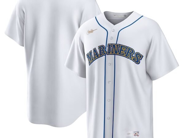Seattle Mariners Nike Home Cooperstown Collection Team Jersey - White