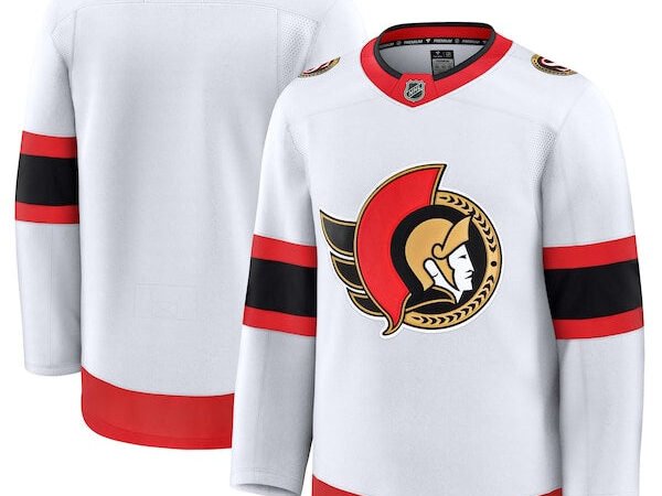 Ottawa Senators  Away Premium Jersey - White/Black