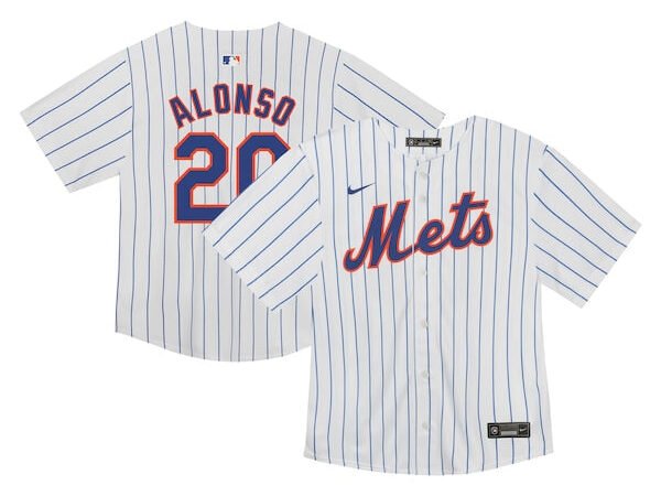 Pete Alonso New York Mets Nike Toddler Game Jersey - White