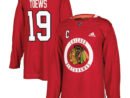 Jonathan Toews Chicago Blackhawks adidas Practice Player Jersey - Red
