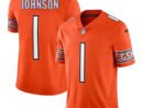 Men Jaylon Johnson Vapor Limited Orange Jersey