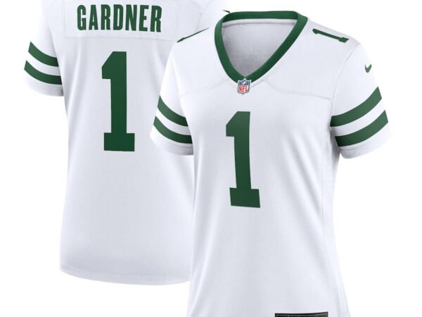 Ahmad Sauce Gardner New York Jets Nike Women's Legacy Player Game Jersey - White