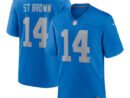 Amon-Ra St. Brown Detroit Lions Nike Alternate Game Jersey -  Blue