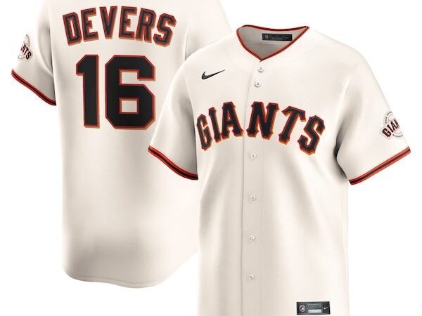 Rafael Devers San Francisco Giants Nike Home Limited Player Jersey - Cream
