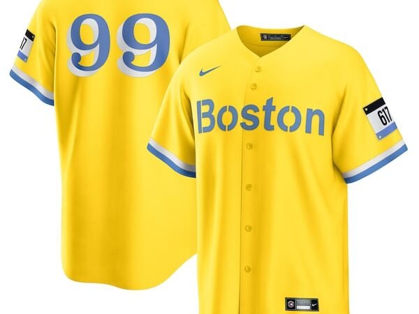 Alex Verdugo Boston Red Sox Nike City Connect Replica Player Jersey - Gold