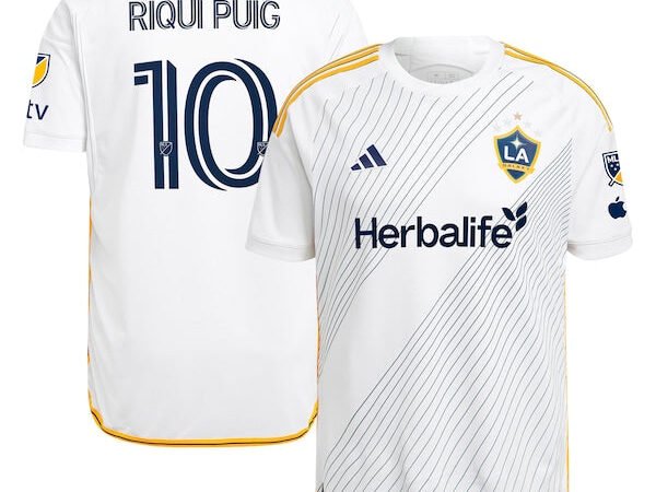 Riqui Puig LA Galaxy adidas 2024 Angeleno Kit Authentic Player Jersey - White/Green