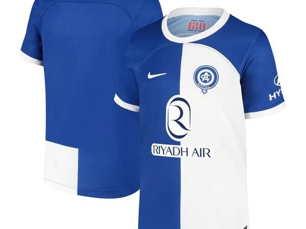 Atletico de Madrid Nike Youth 2023/24 Away Replica Jersey - Royal