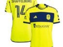 Jacob Shaffelburg Nashville SC adidas 2024 The 615 Kit Authentic Player Jersey - Yellow