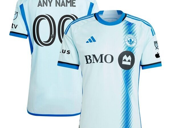 CF Montreal adidas 2024 La Main Authentic Custom Jersey – Light Blue